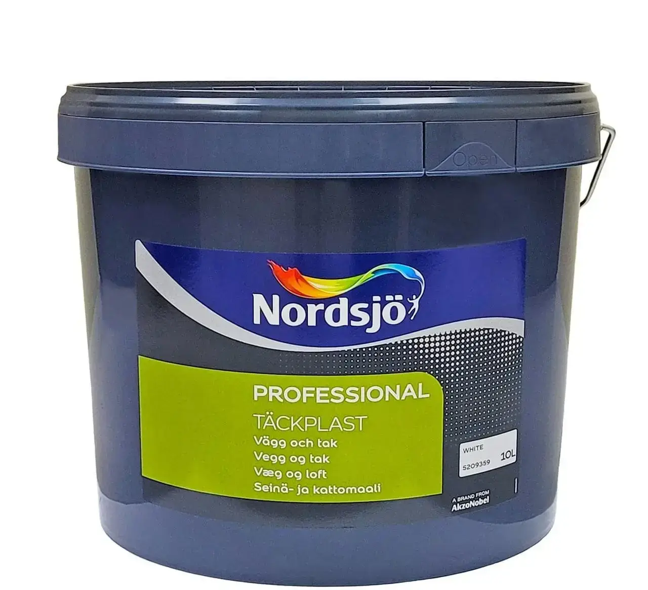 Краска интерьерная латексная глубокоматовая Sadolin Professional Täckplast BW 10 л Белый (2892343605)