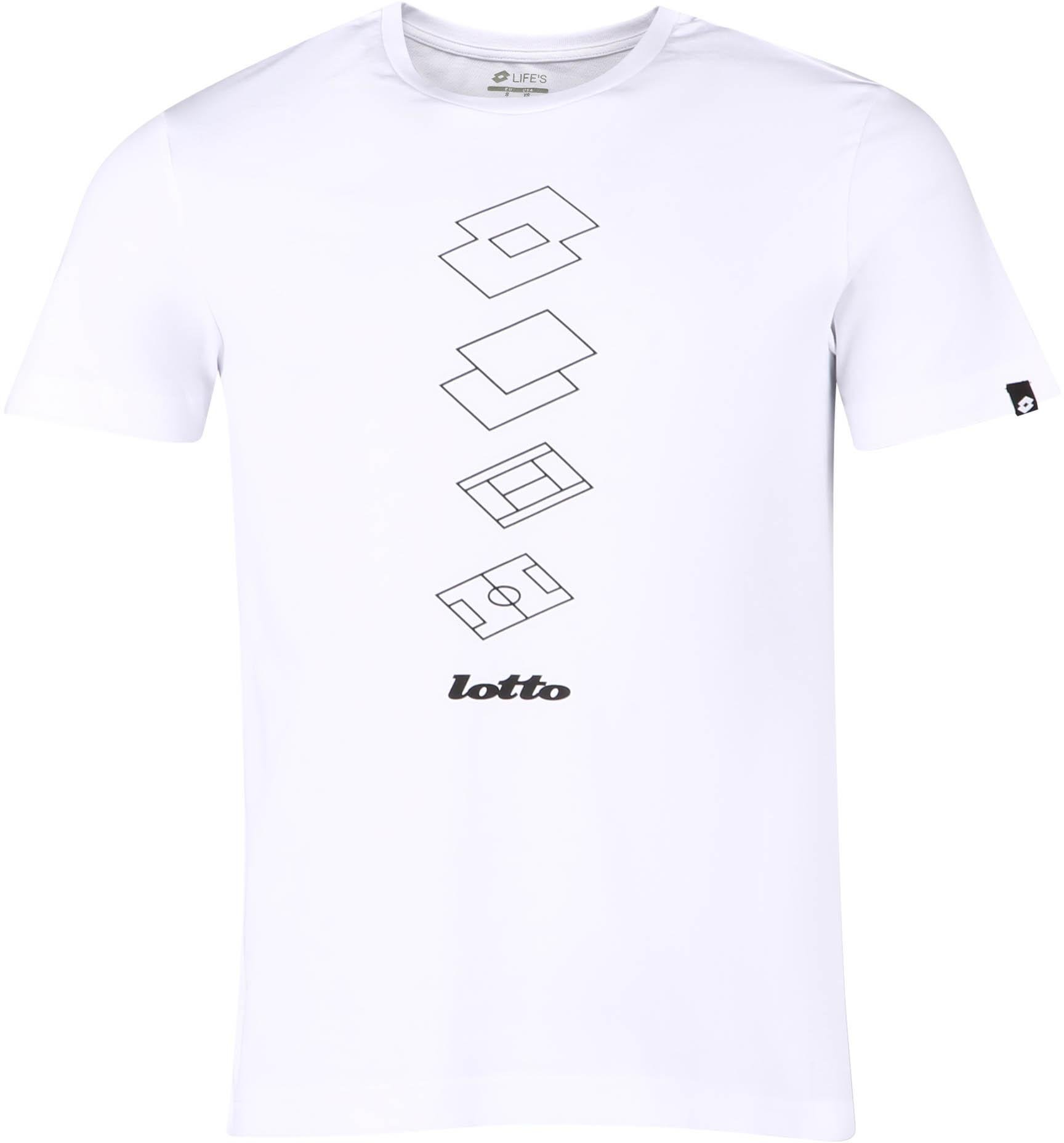 Футболка Lotto TEE ORIGINS 217684/0F1 2XL Белый
