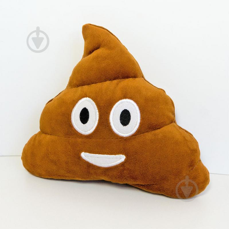 Мягкая игрушка Weber Toys смайлик emoji Мистер какашка 16см (WT615)