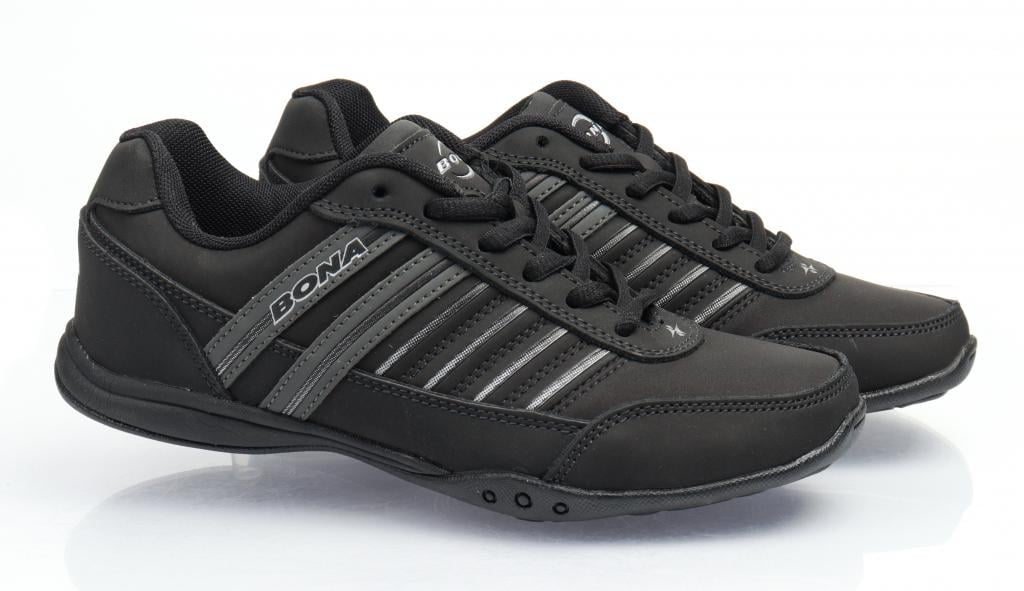 Кроссовки Bona для мальчиков нубук р. 36 Черный (744) Кроссовки Bona для мальчиков нубук р. 36 Черный (744)