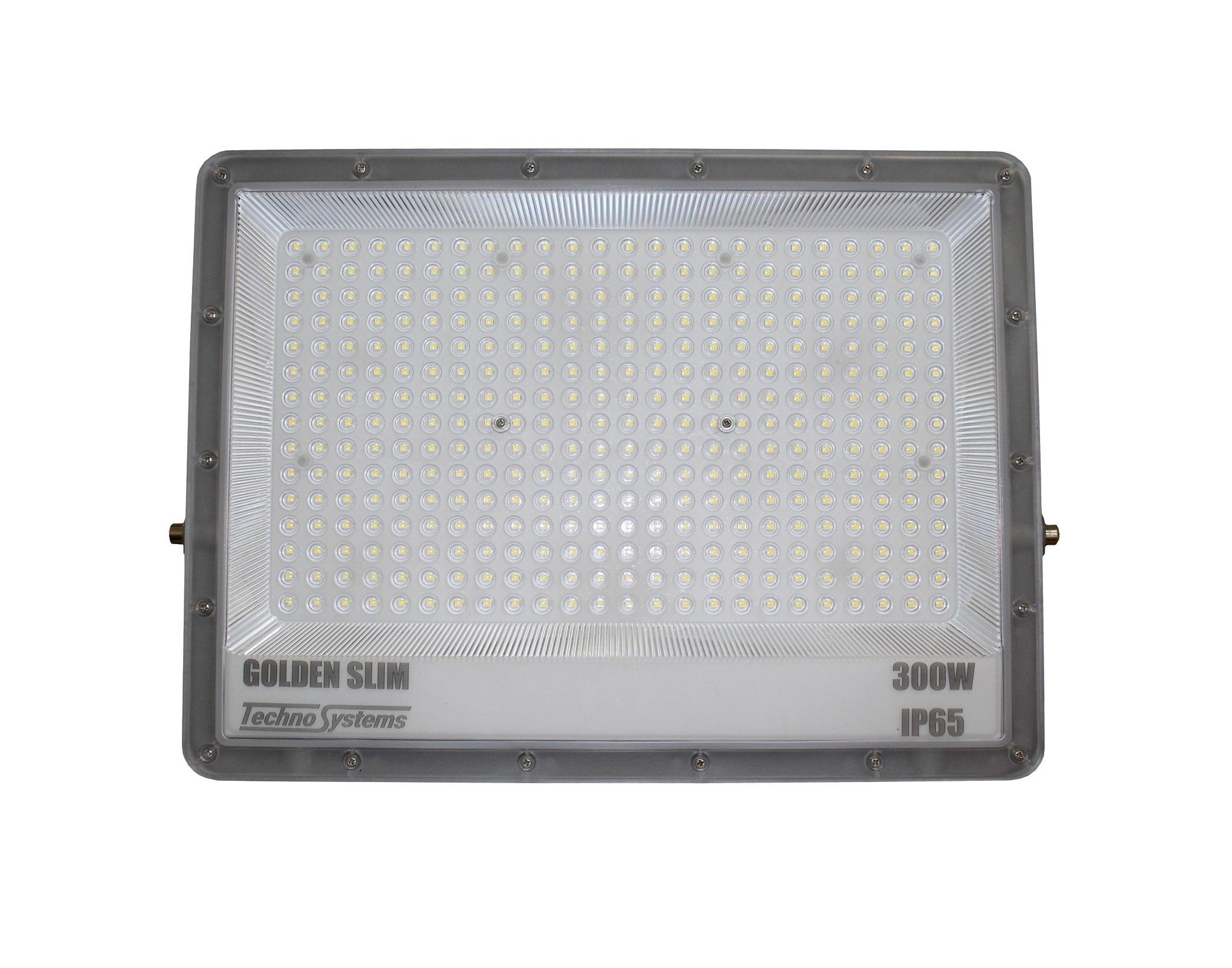 Прожектор LED TechnoSystems GOLDEN Slim 300W 220V 33000Lm 6500K IP65 (TNSy5000997) - фото 3 Прожектор LED TechnoSystems GOLDEN Slim 300W 220V 33000Lm 6500K IP65 (TNSy5000997) - фото 3