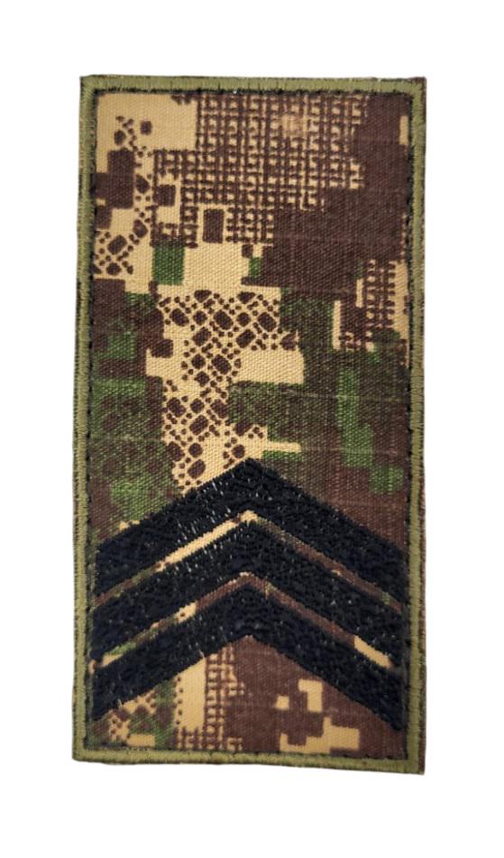 Погон на липучке Сержант НГУ Хищник 5х10 см (3585305)