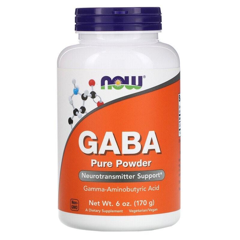 Аминокислота Now Foods GABA Pure Powder 170 г