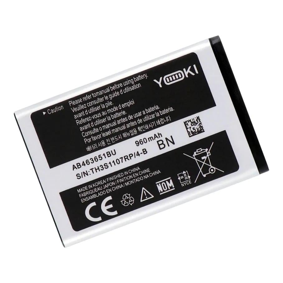 Аккумулятор Yoki для Samsung S3650 Corby/AB463651BU (2020000321248)