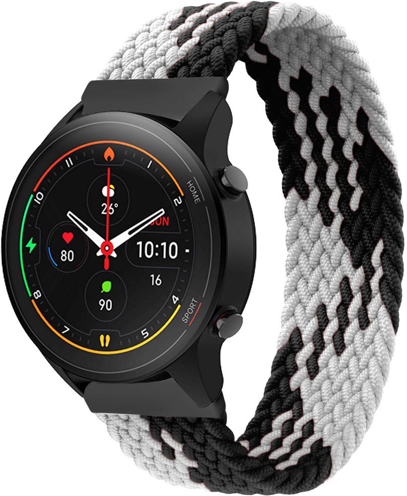 Ремешок Solo Loop Multi для Xiaomi Mi Watch (145 мм) Black/White (33728-1E)