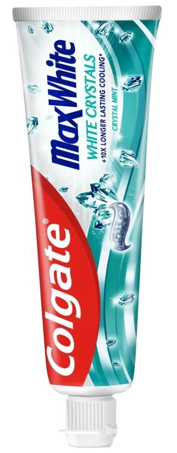Зубная паста Colgate Max White White Crystals 75 мл (2466169353) - фото 3 Зубная паста Colgate Max White White Crystals 75 мл (2466169353) - фото 3