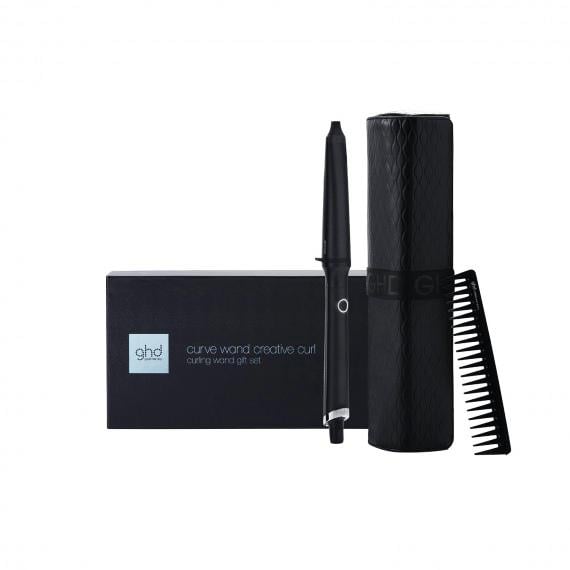 Подарочный набор щипцов для волос ghd Creative Curl Wand с расческой 28-23 мм (800900)