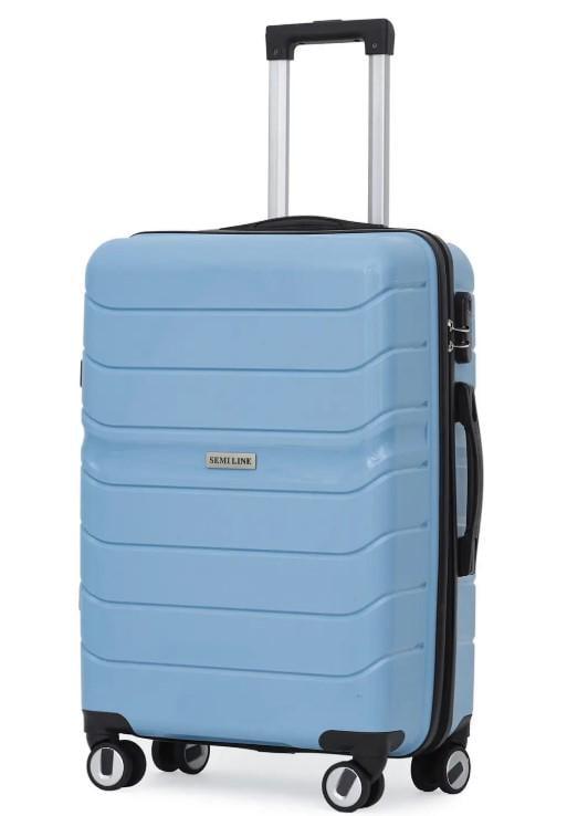 Чемодан SEMI LINE T5616-2 26" M Blue (60324)
