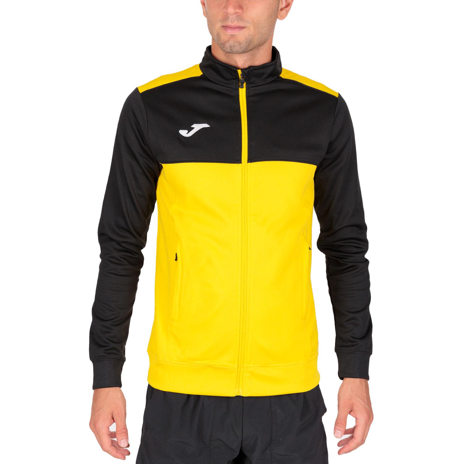 Олимпийка Joma 101008.901 Jacket Winner S Yellow/Black (9997644145093)