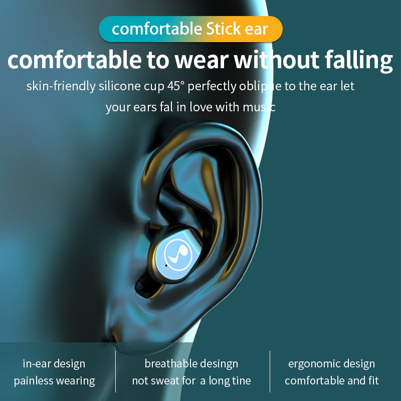 Навушники бездротові Bluetooth TWS BTH-281 IPX7 Білий - фото 4