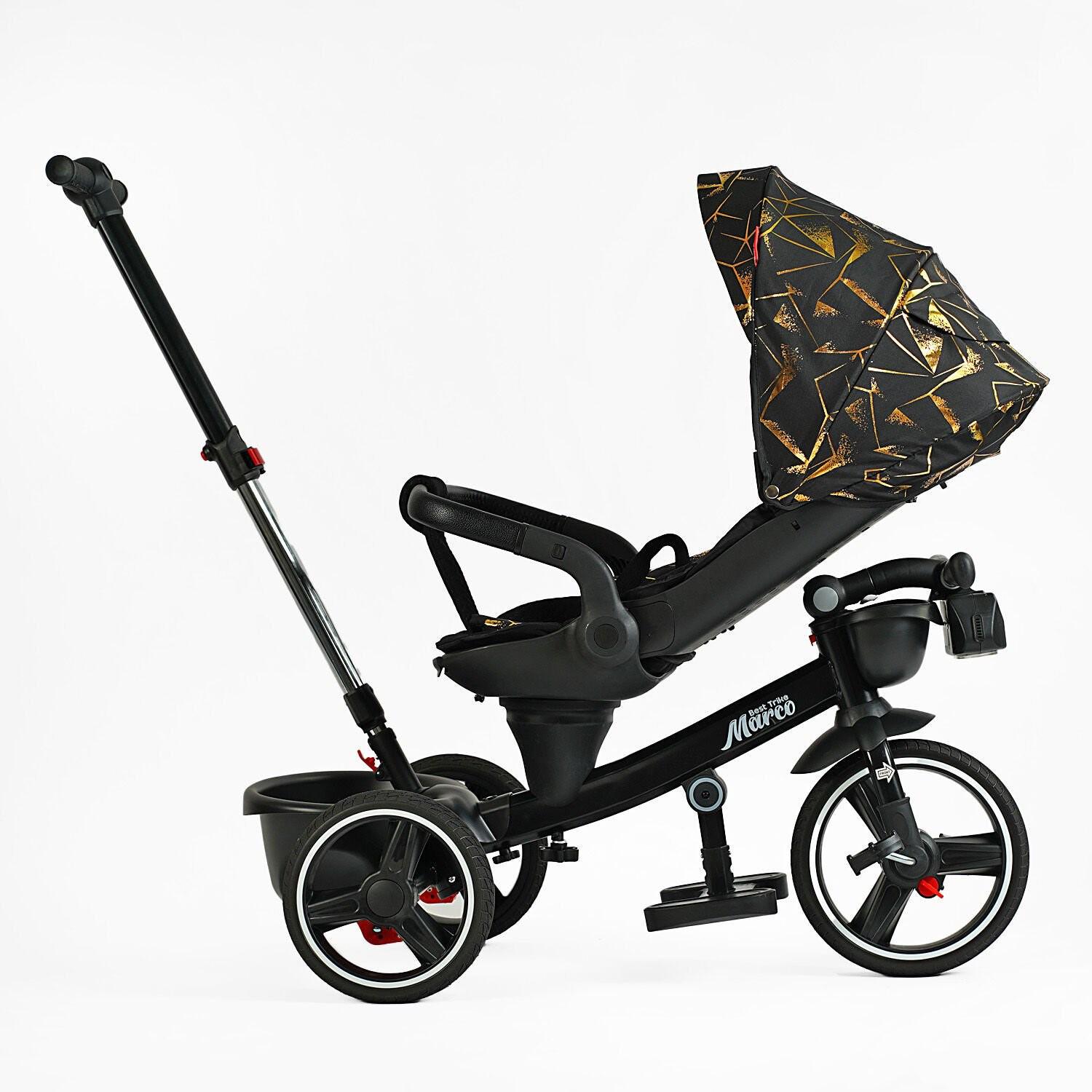 Велосипед дитячий Best Trike Marco 9155/390-07 триколісний з кошиком (150285) - фото 2