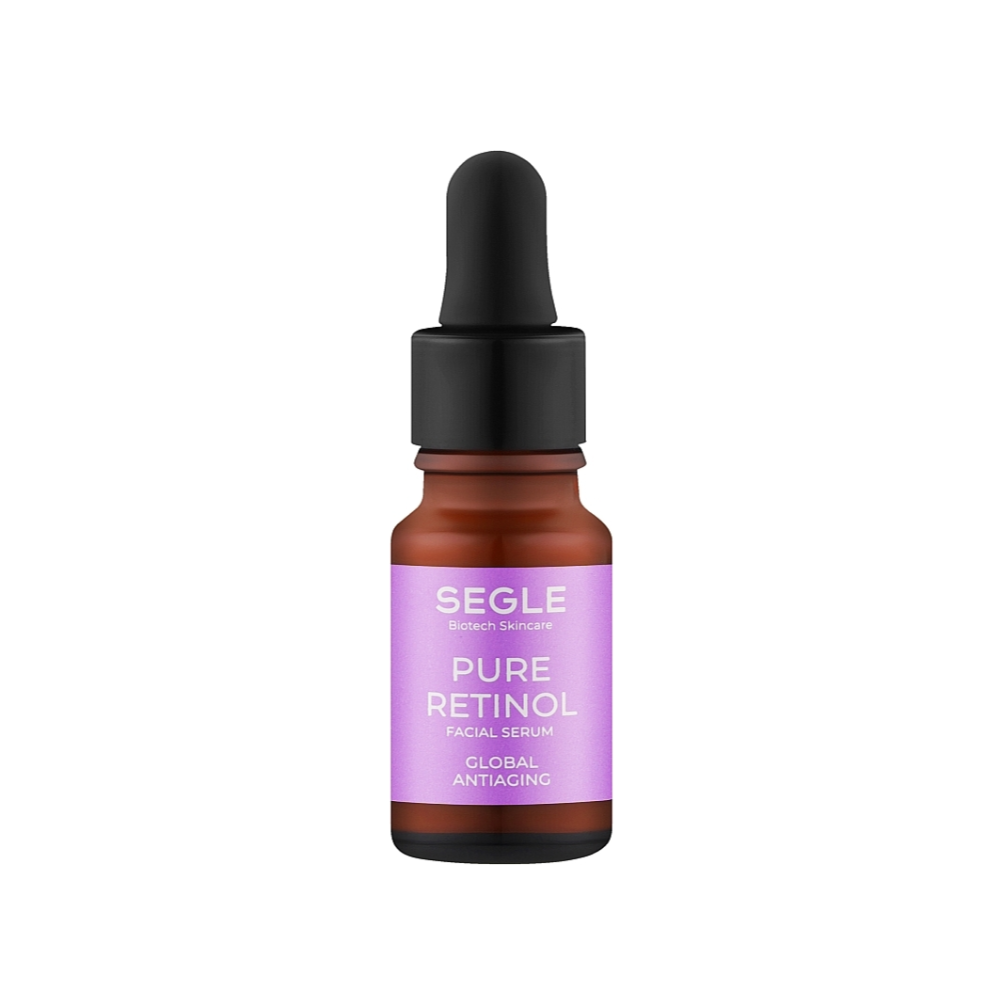 Сироватка антивікова нічна з ретинолом для обличчя Segle Pure Retinol Serum 10 мл