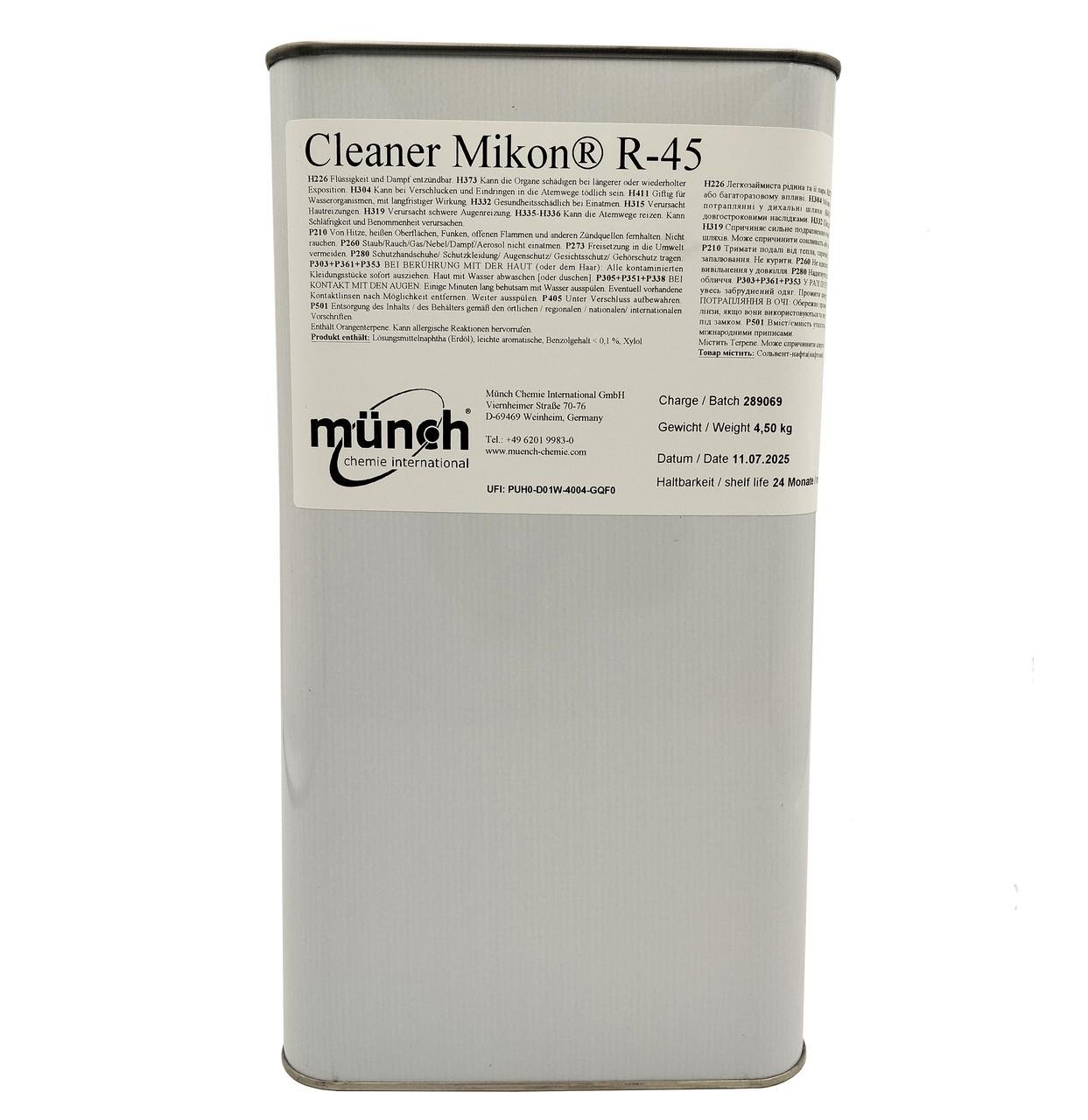 Очиститель смол Mikon R‑45 1 л (2689586018) Очиститель смол Mikon R‑45 1 л (2689586018)