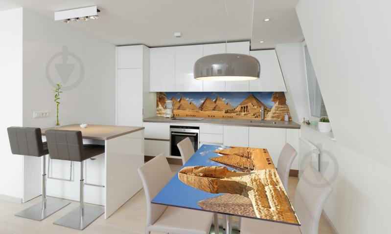 Наклейка виниловая на стол Zatarga «Египетские Пирамиды» 650х1200 мм Z180838/1st