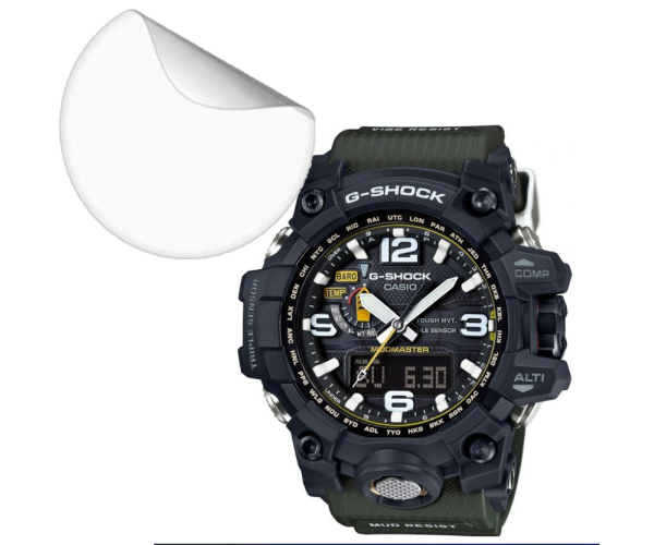 Плівка протиударна гідрогелева Hydrogel Film для Casio G-shock GWF-A1000 3 шт. Transparent