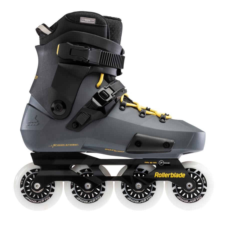 Роликові ковзани Rollerblade TWISTER EDGE р. 42 Сірий/Жовтий (UB07A190EA16F54.EAC - 2)