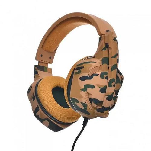 Наушники игровые ARMY-98 A с микрофоном проводные Camouflage - фото 1