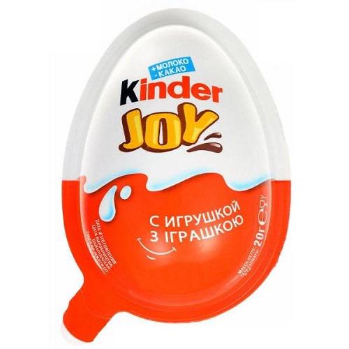 Шоколадное яйцо с сюрпризом Kinder Joy 20 г (310891)