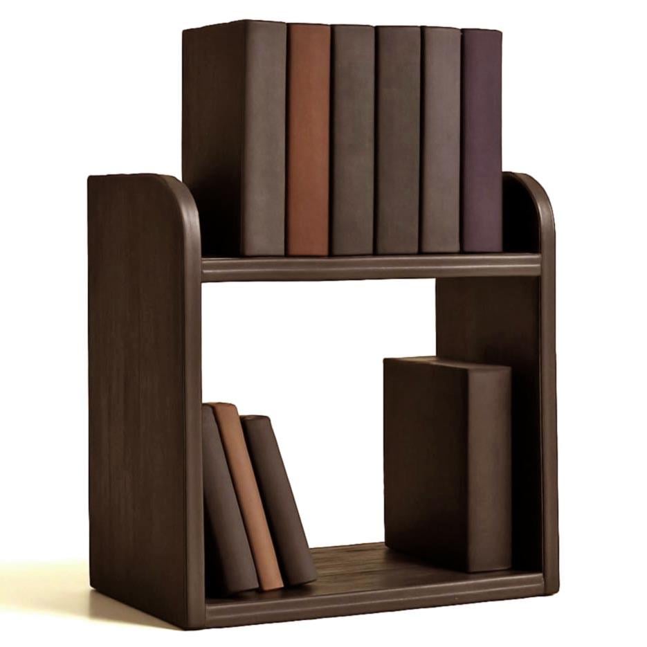 Полка книжная настольная из дерева Даламут Капучино (КПА-006609)