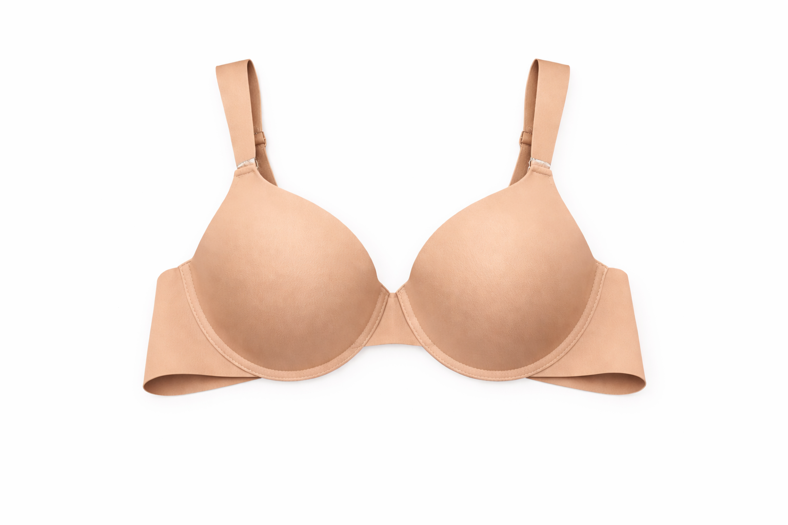 Бюстгальтер безшовний з формованими чашками 95C Бежевий (51744-9)