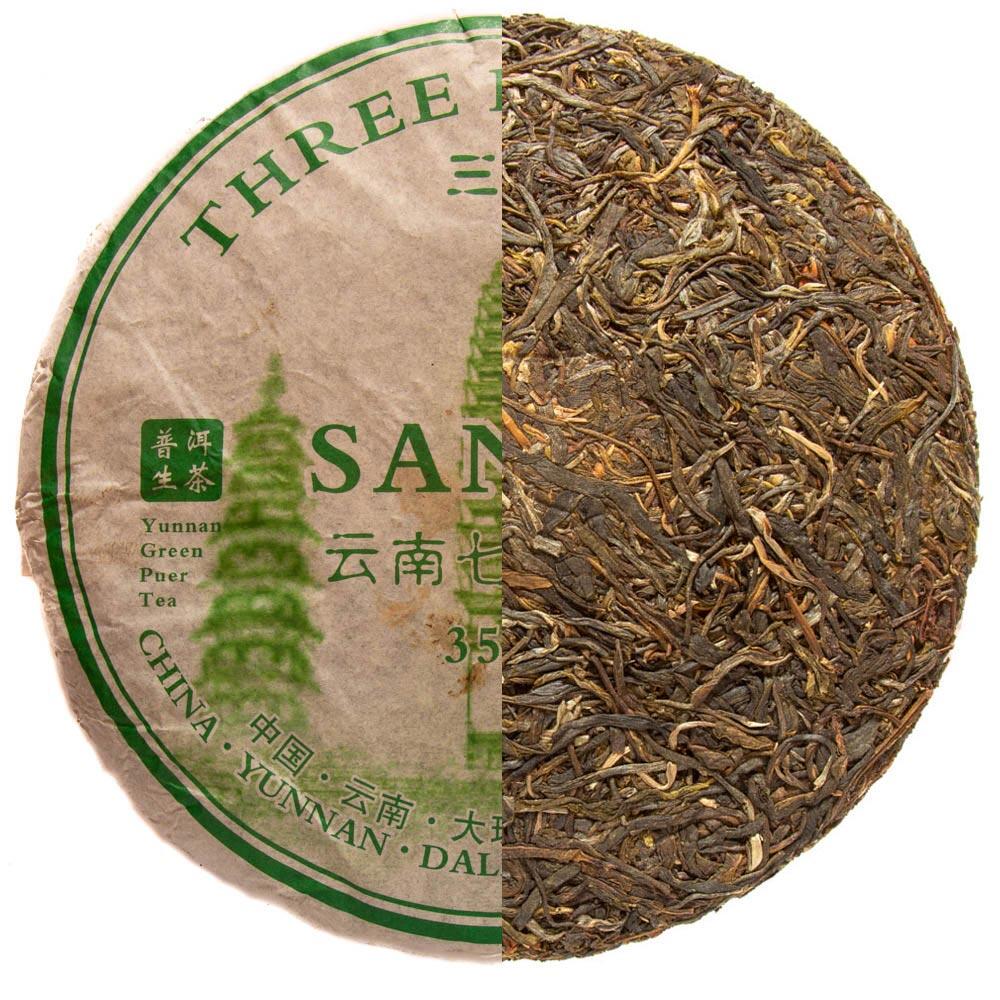 Чай Шен Пу Эр Цзин Лун Три пагоды 2021 г. 357 г