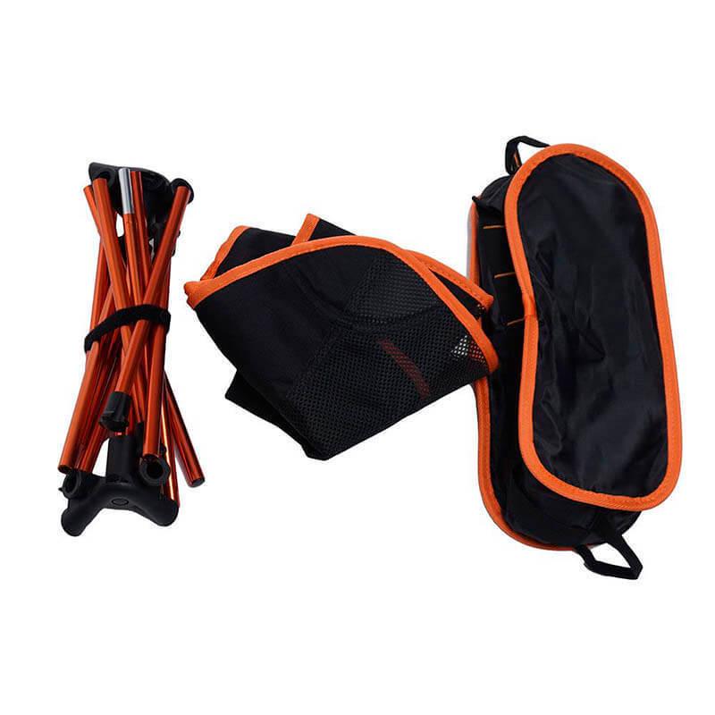 Туристичне крісло BaseCamp Compact Black/Orange (BCP 10306) - фото 5