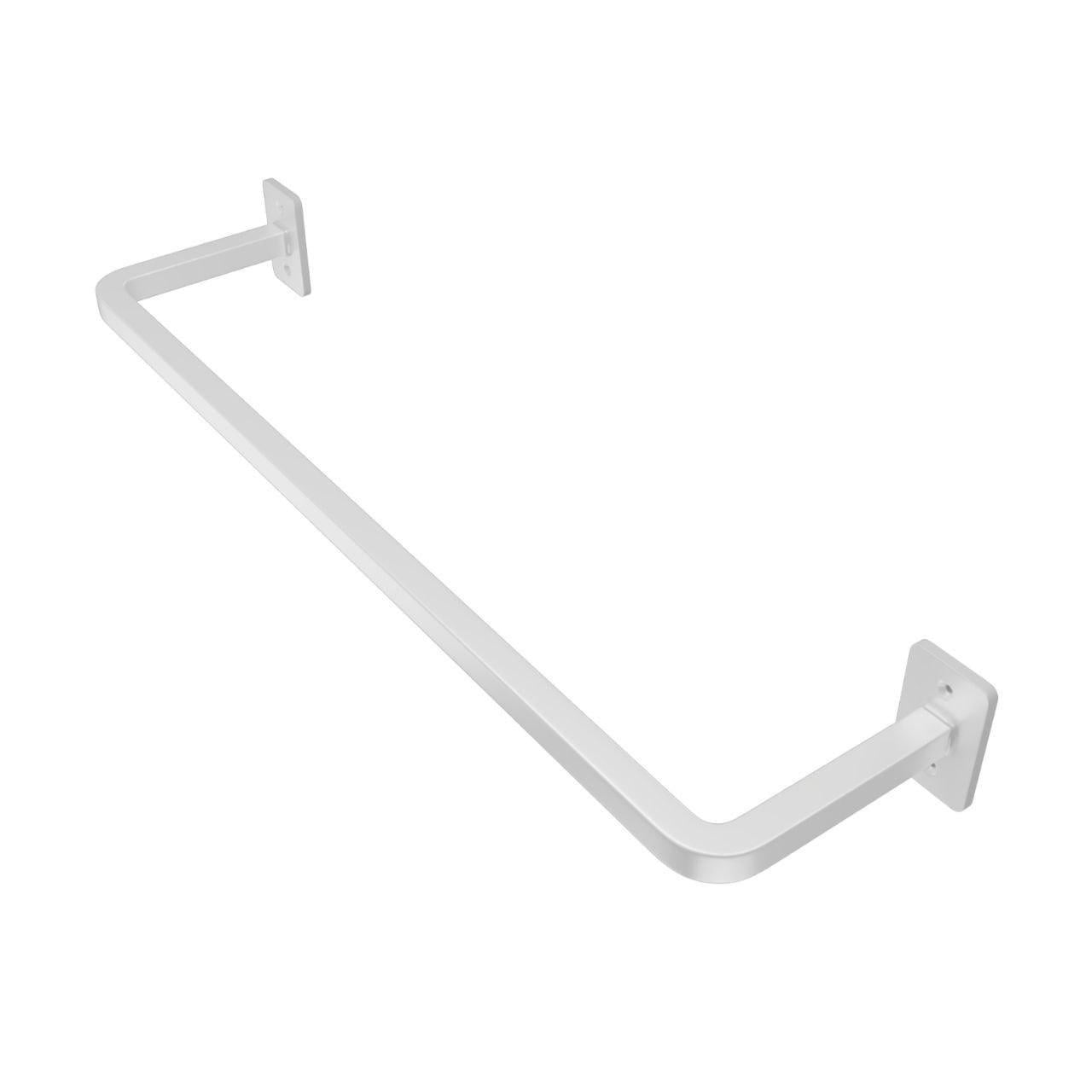 Держатель настенный Grid Loft для одежды/полотенец 300х50 мм ТС-03 Белый (2553961590/К1124)