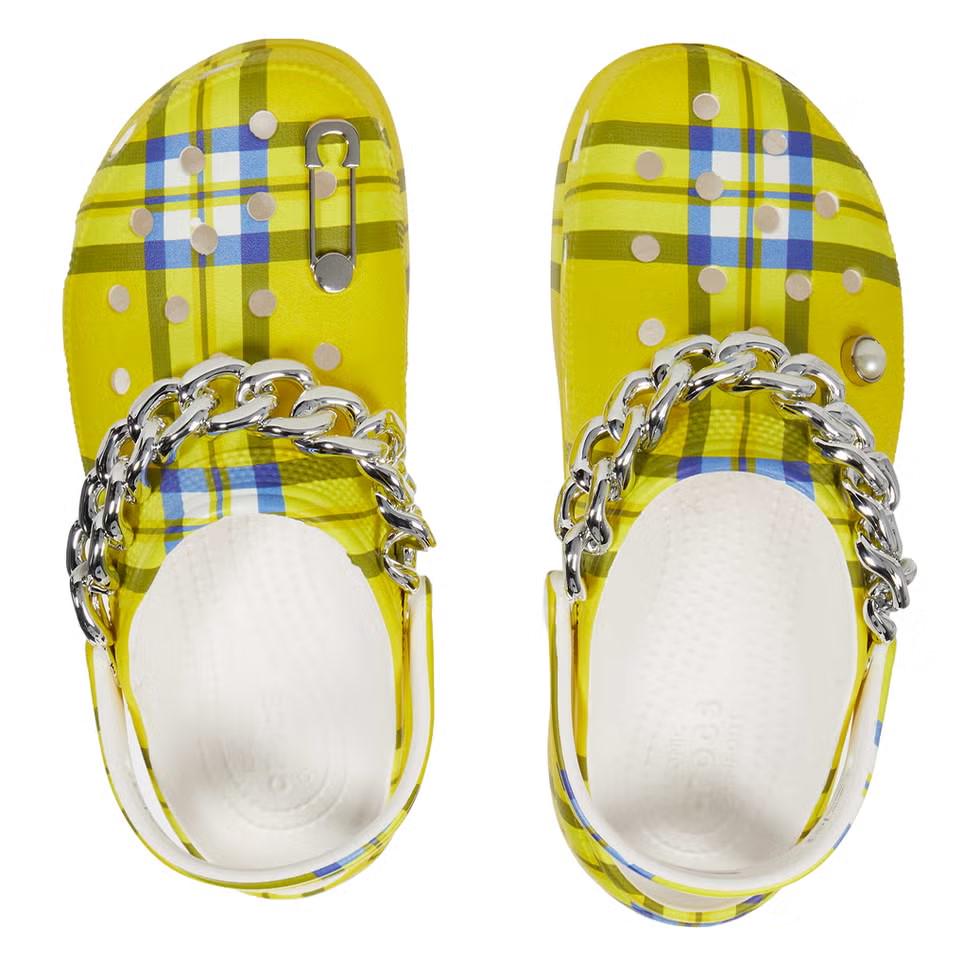 Сабо Crocs Clueless Exclusive р. 38-39 Yellow Plaid Perfection (26658280) - фото 8 Сабо Crocs Clueless Exclusive р. 38-39 Yellow Plaid Perfection (26658280) - фото 8