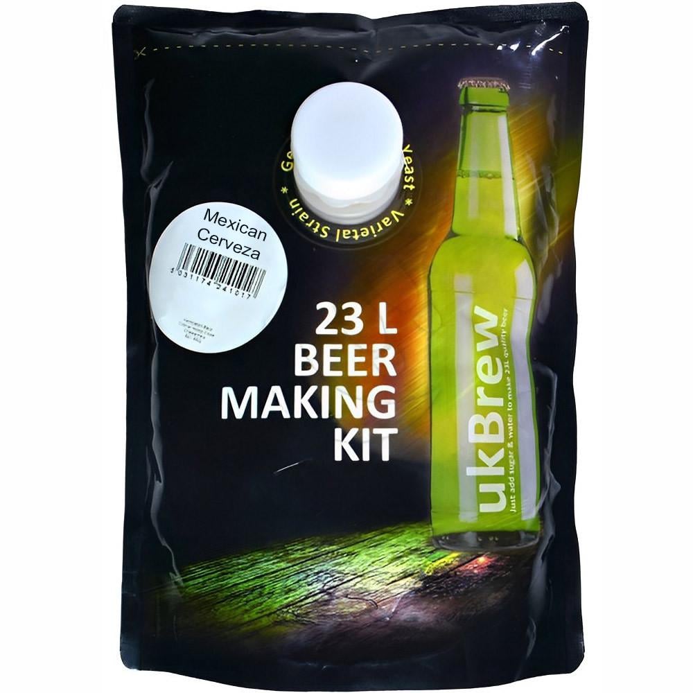 Экстракт пивной UK BREW Mexican Cerveza на 23 литра Экстракт пивной UK BREW Mexican Cerveza на 23 литра