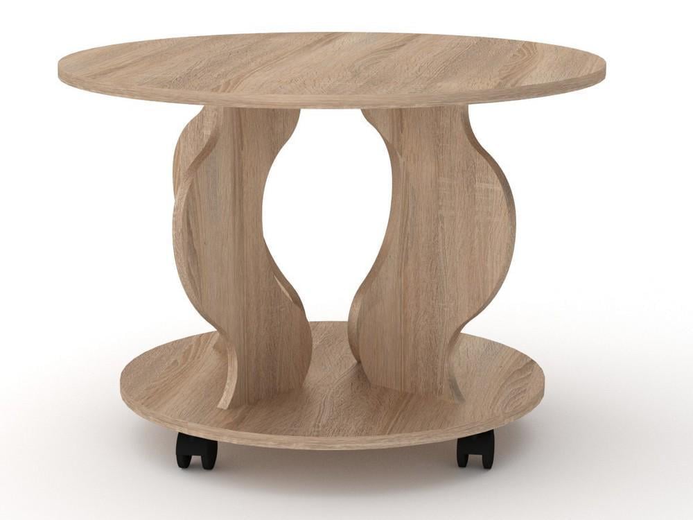 Стіл журнальний Компаніт Рінг Дуб сонома