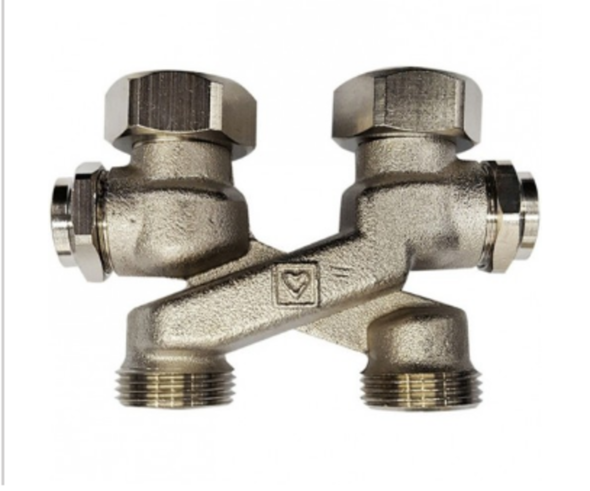 Вузол підключення радіатора Herz 3/4"x3/4" ВВ нижнє підключення (TK-1340434)