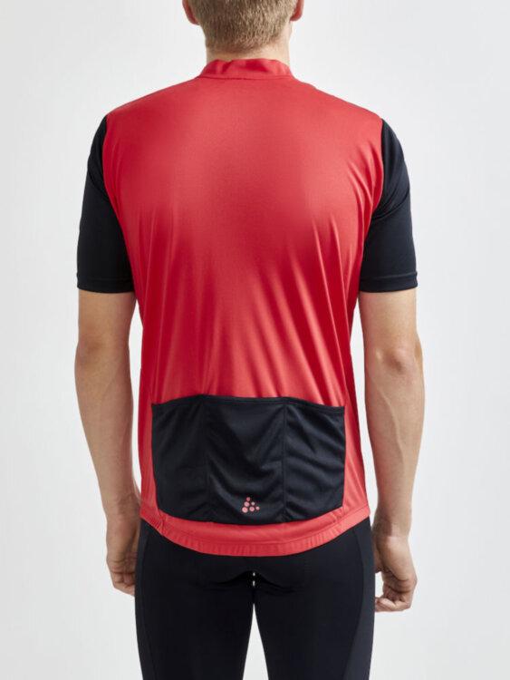 Мужская велофутболка СRAFT Core Endurance Logo Jersey 1910528-430999 XXL Red - фото 3