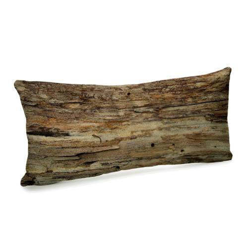 Подушка для дивана бархатная Кора дерева 50x24 (52BP_ORG011)