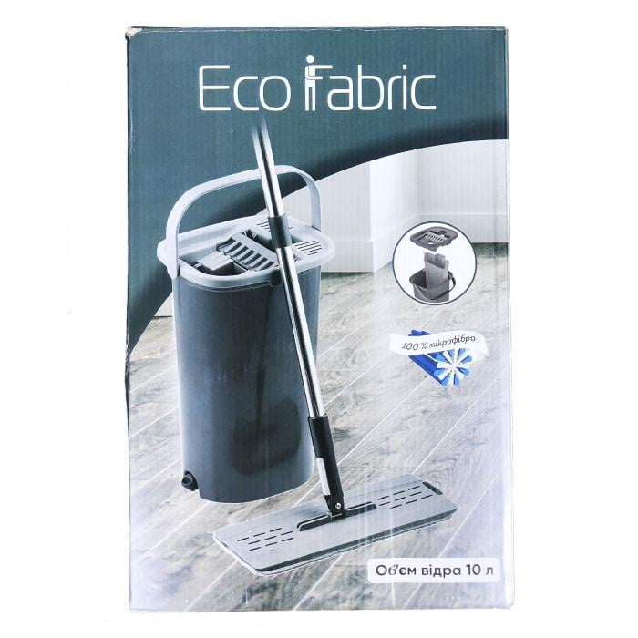 Набор для уборки Eco Fabric швабра + ведро 10 л (1905474037)