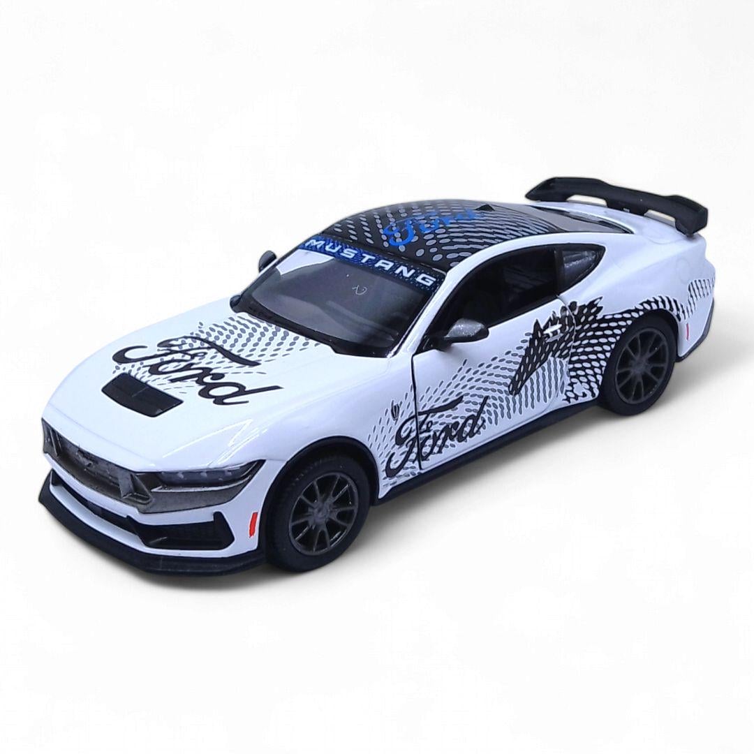 Машинка Kinsmart Ford Mustang Dark Horse Белый