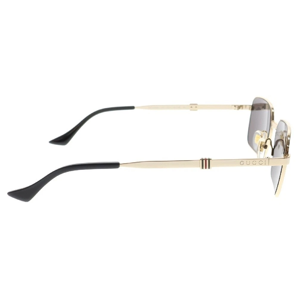 Окуляри Gucci Rectangular Frame Sunglasses Gold/Toned - фото 3