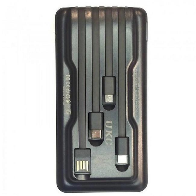 Повербанк UKC 8285 5 Вт 1 USB 10000 мА-ч Black (020414) - фото 2 Повербанк UKC 8285 5 Вт 1 USB 10000 мА-ч Black (020414) - фото 2