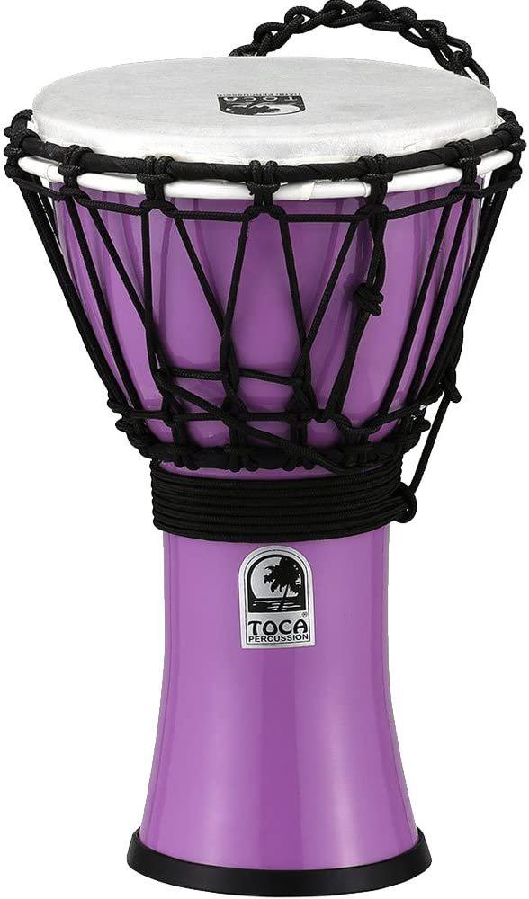 Джембе Toca Freestyle Colorsound TFCDJ-7PR 7" Pastel Purple (G-TO803319) - фото 1