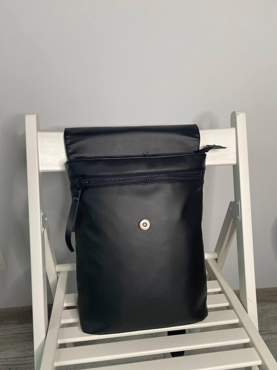 Городской рюкзак женский экокожа Черный (35834853) - фото 4 Городской рюкзак женский экокожа Черный (35834853) - фото 4