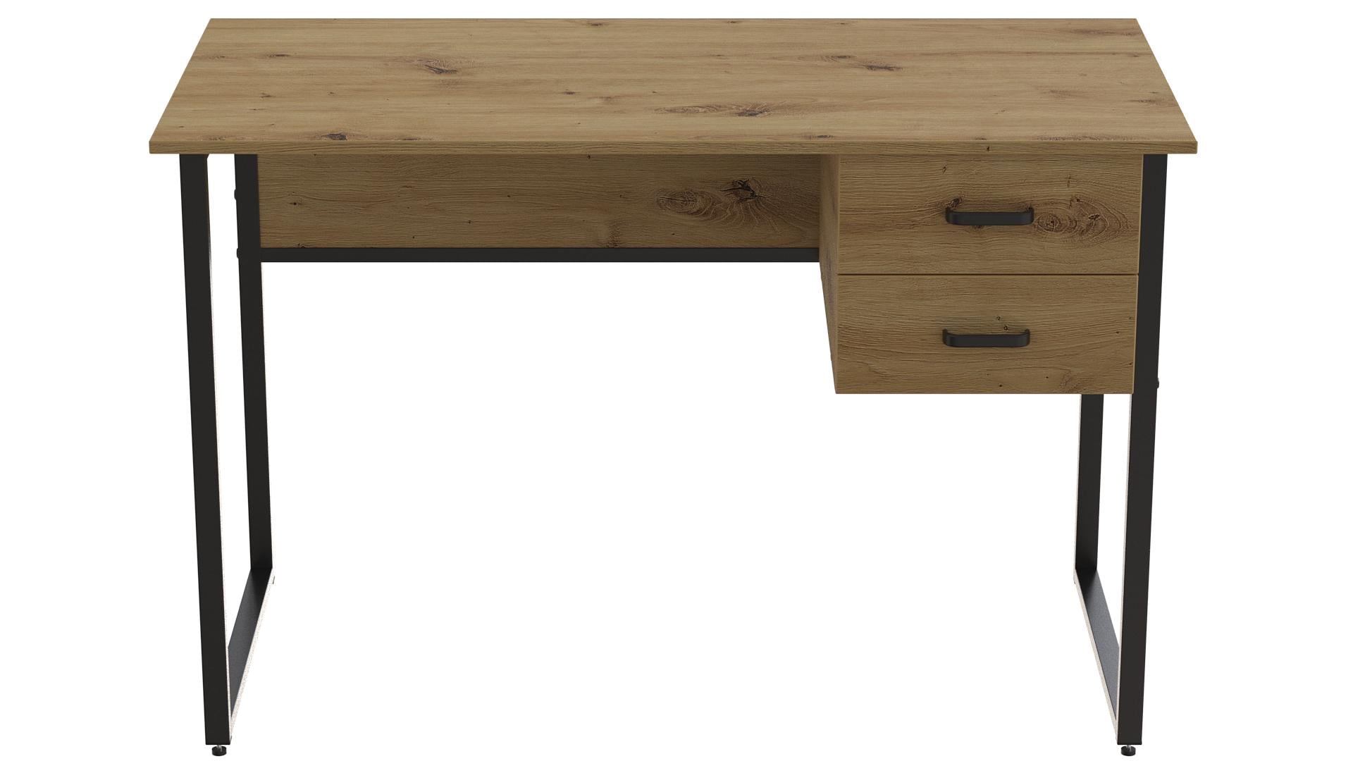 Стіл комп'ютерний Ferrum-decor Дакота ДСП 16 мм 75x140x60 см Чорний/Дуб Артизан (FRD-107278) Стіл комп'ютерний Ferrum-decor Дакота ДСП 16 мм 75x140x60 см Чорний/Дуб Артизан (FRD-107278)