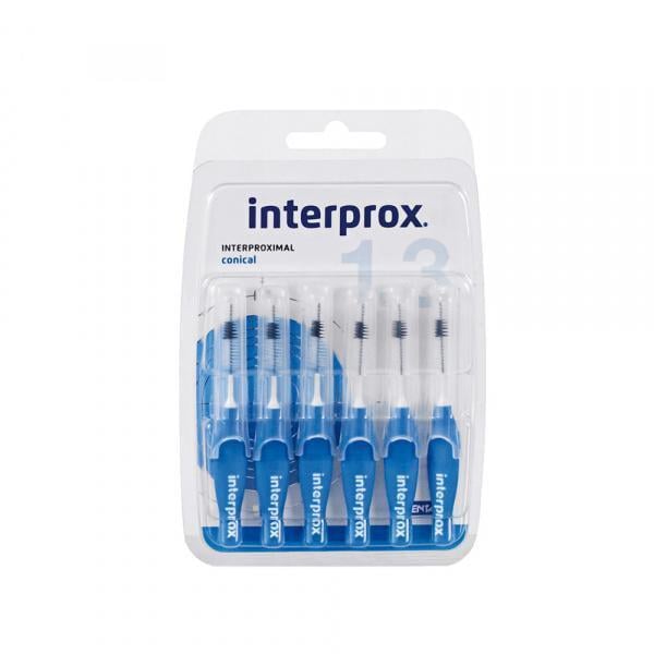 Ершики межзубные Interprox 4G Conical 1,3 мм 6 шт. (1096)