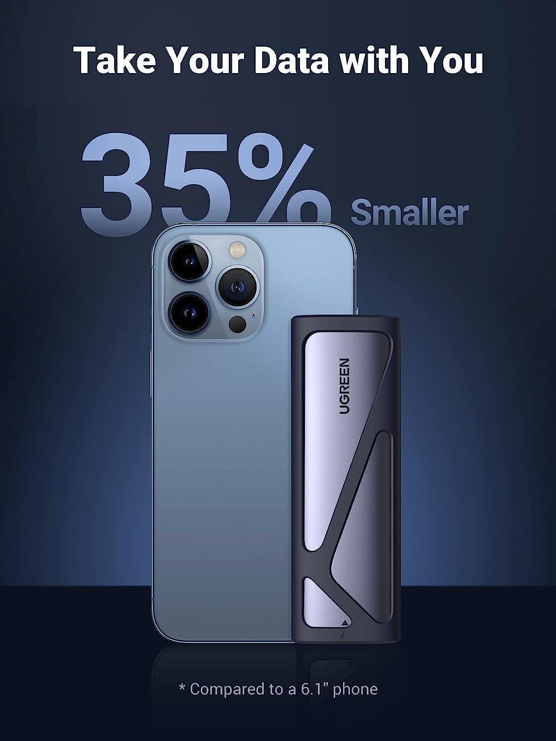 Корпус UGREEN для M.2 NVME та SATA SSD дисків 10 Гбіт/с з кабелями M та B&M 2280/2230/ 2242/2260 для PCI-e та NGFF Сірий (90264) - фото 4 Корпус UGREEN для M.2 NVME та SATA SSD дисків 10 Гбіт/с з кабелями M та B&M 2280/2230/ 2242/2260 для PCI-e та NGFF Сірий (90264) - фото 4