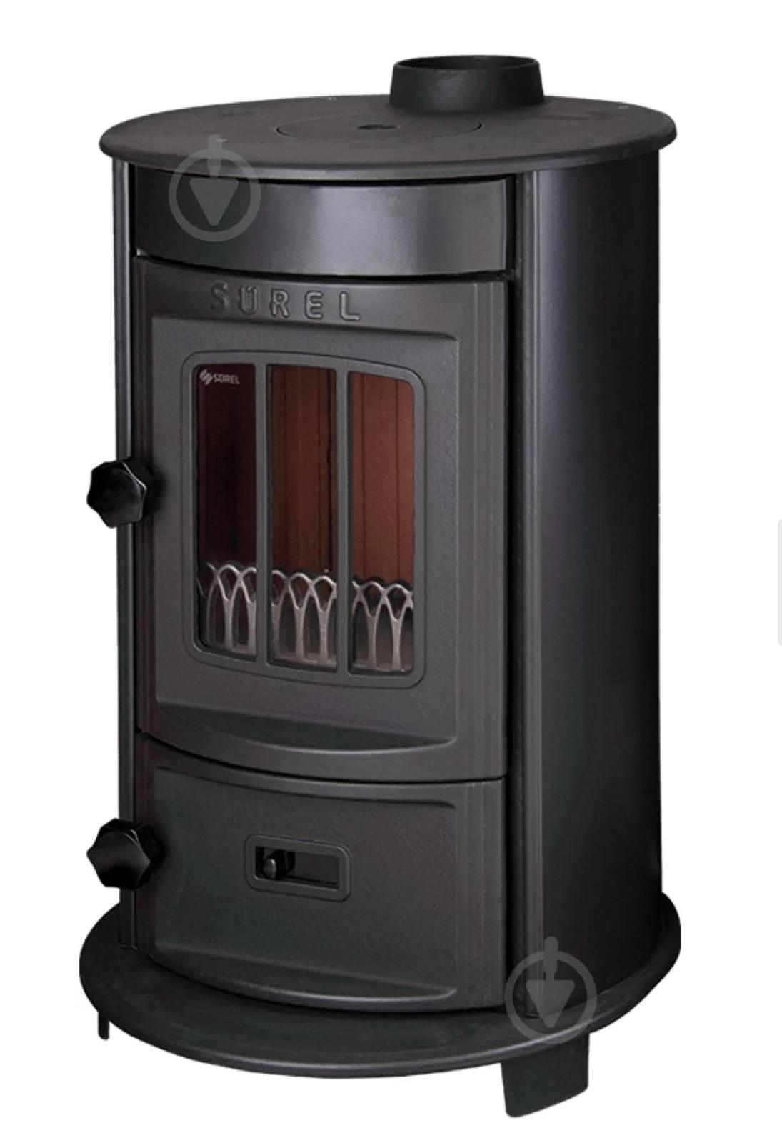 Печь дровяная Duval EM-5127BL Черный (0072)