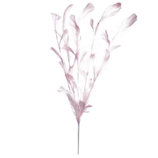 Ветка декоративная Yes! Fun Воздушные Перья 56 см Пудровый (974584)