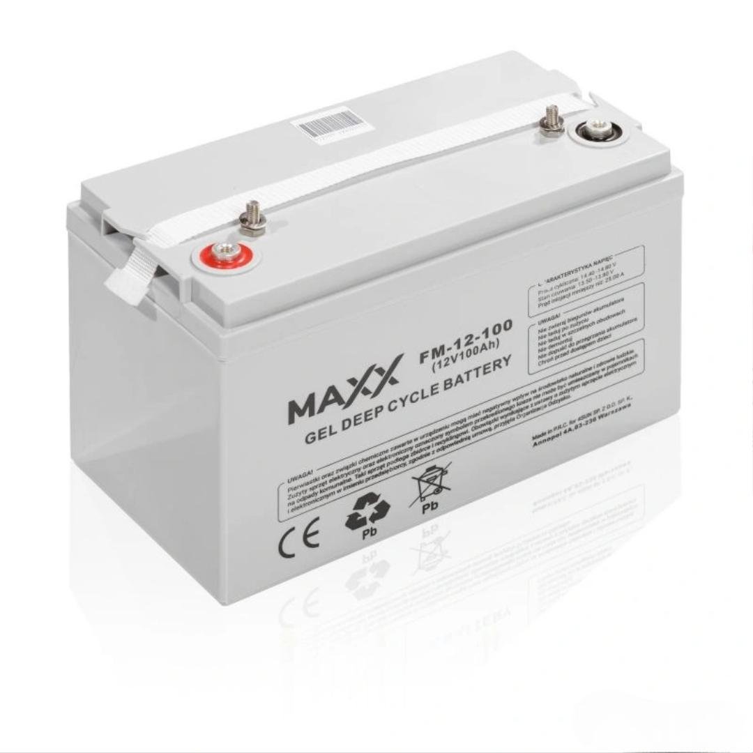 Аккумулятор гелевой 4SUN MAXX GEL DEEP CYCLE 100 Ah/12 V
