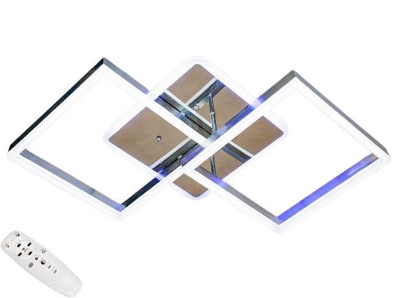 Люстра потолочная с диммером LED 8300/2HR 3col dim (2437594614)