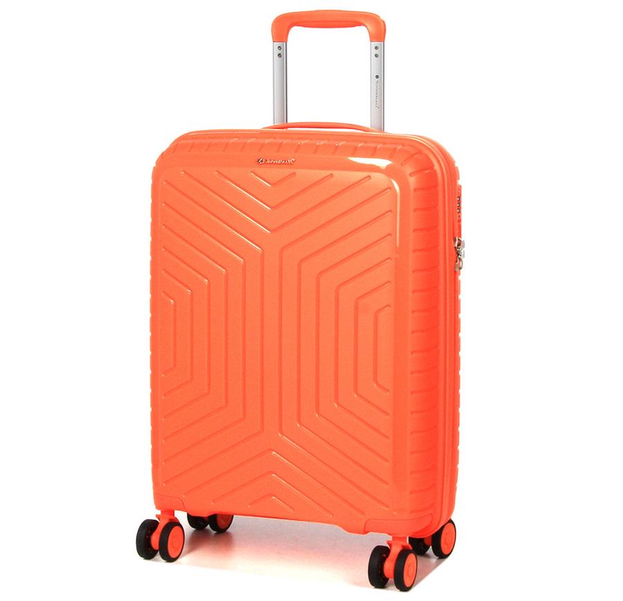 Чемодан Snowball 20103 S полипропилен 55x36x20 см 35 л Оранжевый