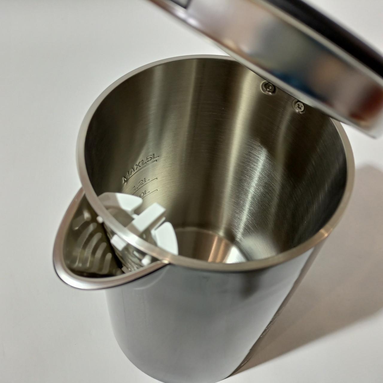 Электрочайник Silver Crest SWD Cool-Touch с регулировкой температуры (SWD 3000 A1 Черный) - фото 8 Электрочайник Silver Crest SWD Cool-Touch с регулировкой температуры (SWD 3000 A1 Черный) - фото 8