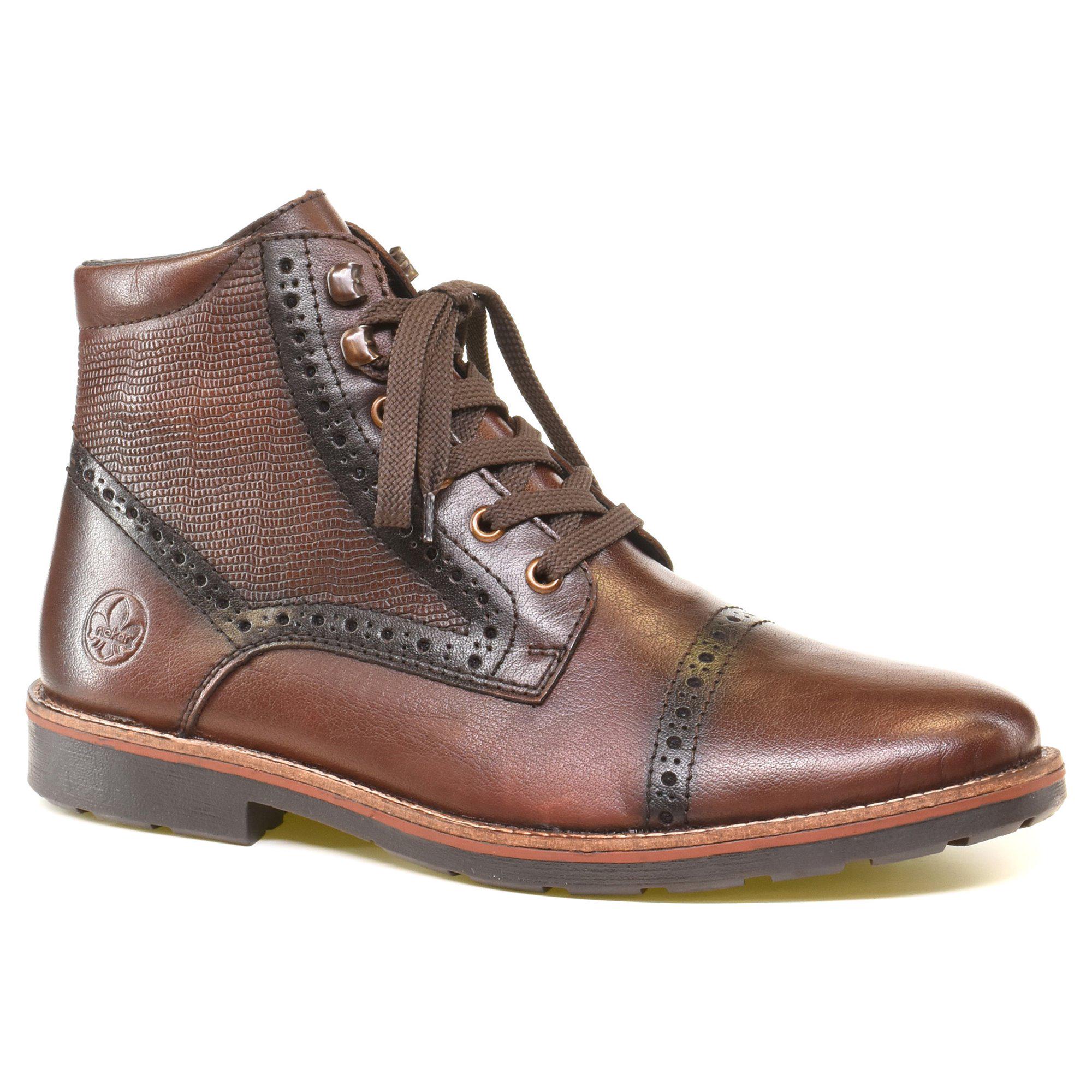 Черевики зимові чоловічі Rieker р. 42 Коричневий (13053-42)