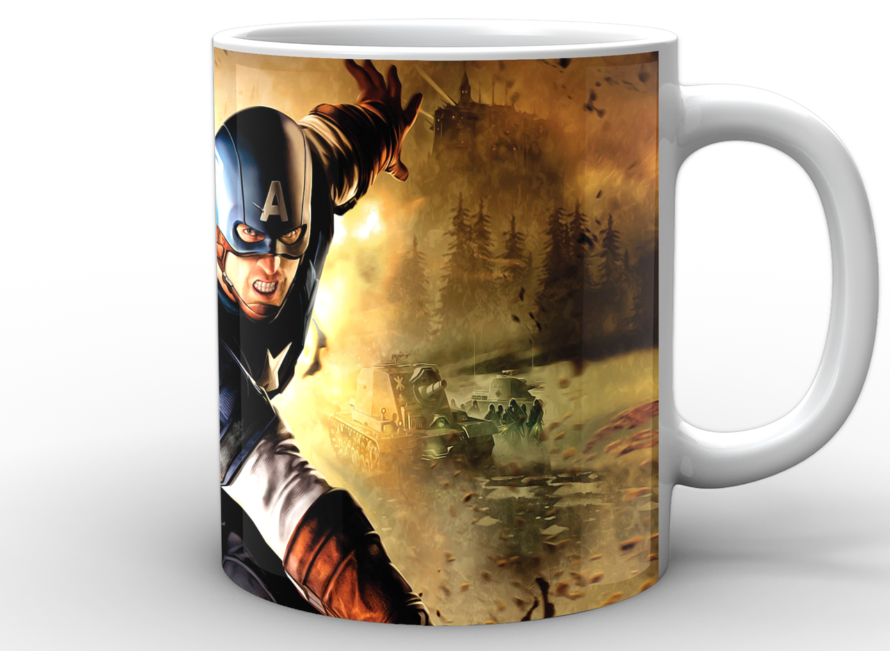 Чашка GeekLand Captain America щит (CA.02.059)